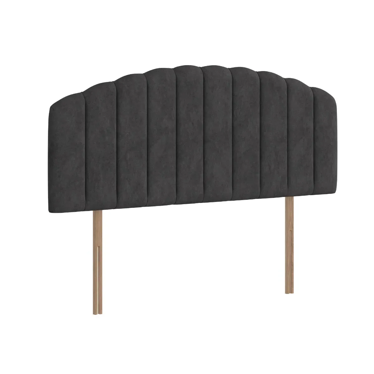 Double Headboard - Pink, Upholstered image