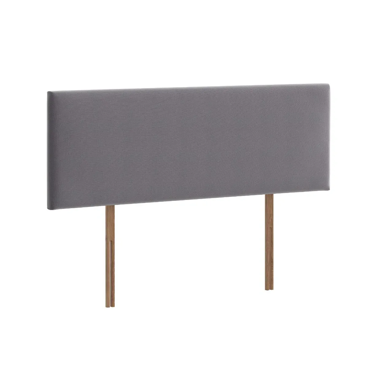 King Size Headboard Padded - Mink, Velour