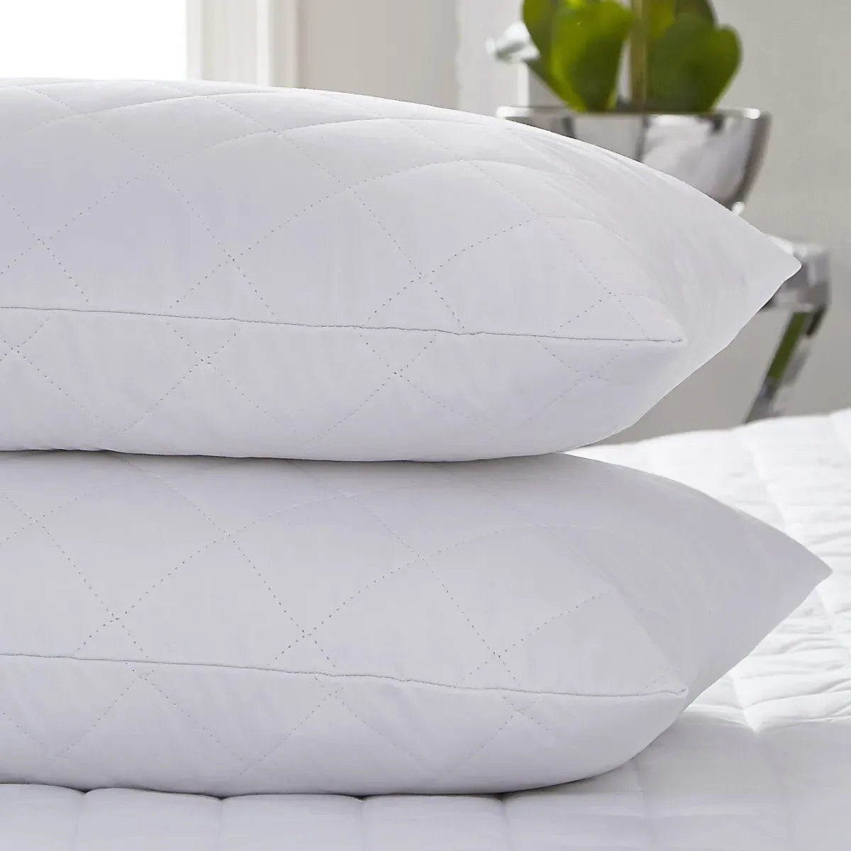 Pure Cotton Pillowcase Pair - Charcoal product