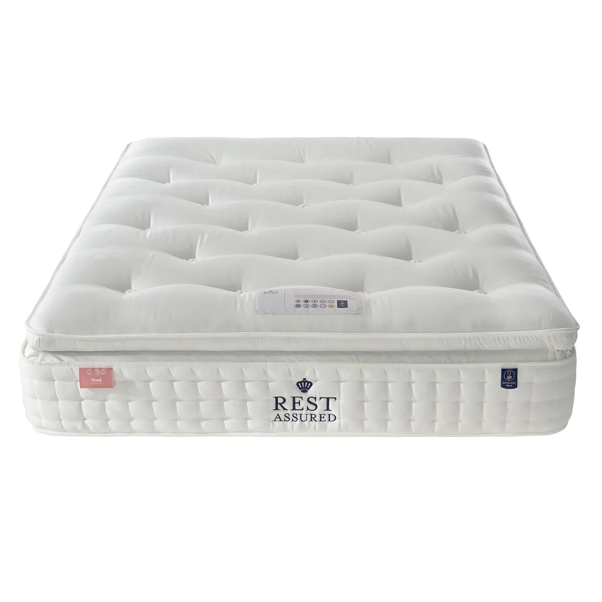 Rest Assured Milldale 3000 Pocket Wool Single Mattress - Firmer product