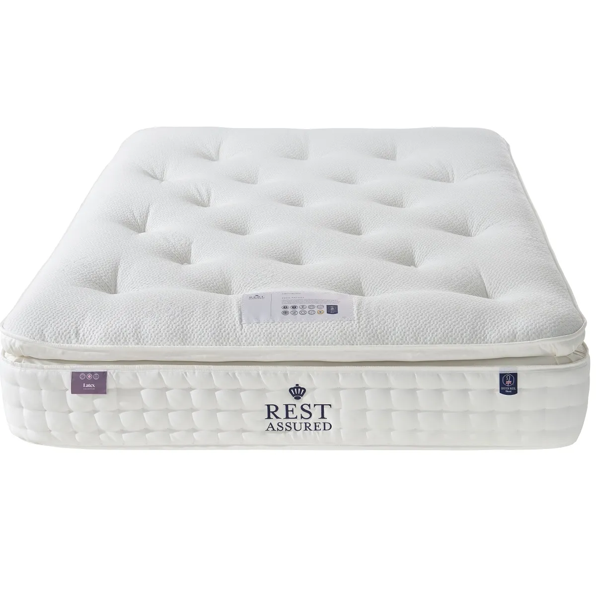 Rest Assured Palm Single Mattress 2000 Pocket Latex - Softer product