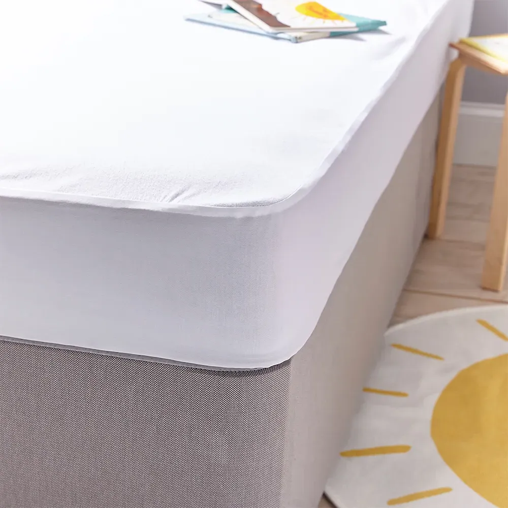 Single Waterproof Mattress Protector - Cotton