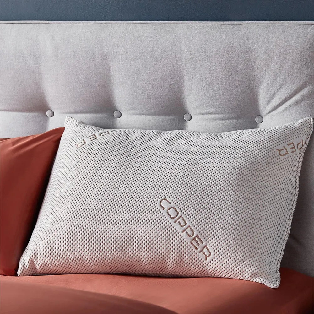Wellbeing Copper Infused Pillow - Brown product