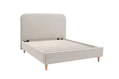 Alderley Double Bed Frame - Chocolate by Simba