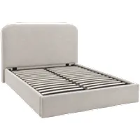Alderley Double Ottoman Bed with Storage - Light Stone by Simba, image 3