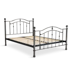 Blenheim Double Bed Base - Black Chrome product