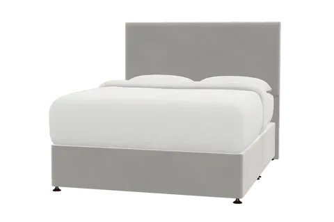 Fife Single Ottoman Bed Frame - Silver Grey by Simba, alternate view