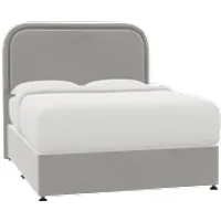 Harewood Super King Bed with 2 Drawer Storage - Silver Grey, Dark Wood by Simba, image 3