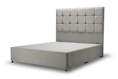 Hoxton Single Bed Frame - Silver Grey, Chrome product