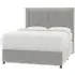 Kelham King Size Bed Frame - Silver Grey, Dark Wood by Simba, image 4