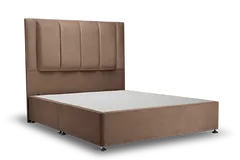 Kelham Single Bed with Electric Ottoman - Caramel, Chrome product