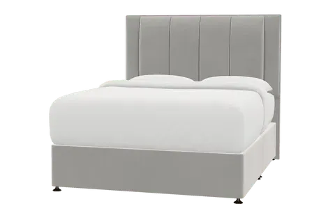 Kelham Single Ottoman Bed - Silver Grey by Simba, alternate view