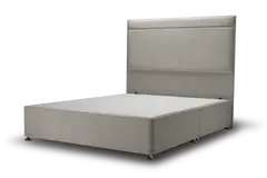 Ludlow Single Ottoman Bed - Vanilla, Chrome product
