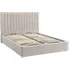 Radlett King Size Ottoman Bed with Storage - Light Stone by Simba, image 4