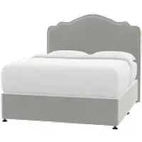 Richmond Super King Bed Frame - Silver Grey, Dark Wood by Simba, image 3