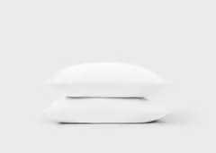 Brushed Tencel Pillowcase Pair - Light Cappuccino by Simba