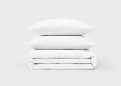 Brushed Tencel Single Bedding Set - Pure White, Tencel product