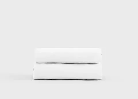 Brushed Tencel Single Fitted Sheet - Cloud Grey by Simba, alternate view