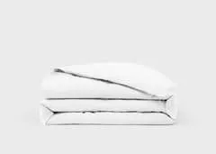 Brushed Tencel Super King Duvet Cover - Light Cappuccino by Simba