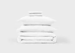 Cool Linen Double Bedding Bundle - Dusty Rose, Tencel product