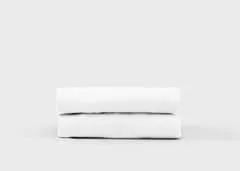 Cool Linen Double Fitted Sheet - Dusty Rose, Tencel by Simba