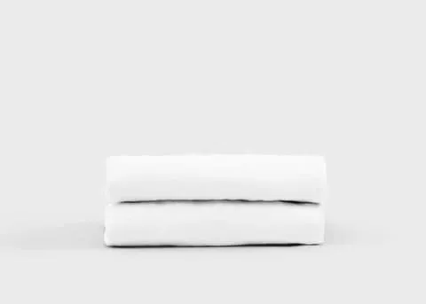 Cool Linen Double Fitted Sheet - Midnight Blue, Tencel by Simba, alternate view