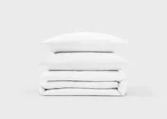 Cotton Percale Bedding Set Single - Dusty Rose, Cotton product