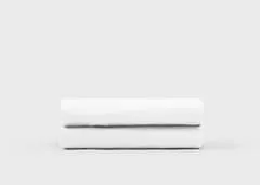 Cotton Percale Fitted Sheet Double - Midnight Blue by Simba