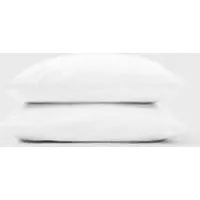 Cotton Percale Pillowcase Pair - Soft Oat, Cotton by Simba, image 3