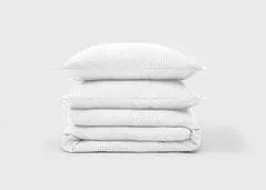 Waffle Cotton Double Bedding Set - Soft Oat product