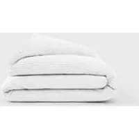 Waffle Cotton Double Duvet Cover - Pure White by Simba, image 3