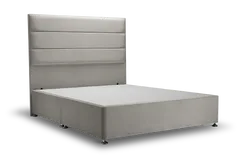 Wilmslow Single Bed Frame - Silver Grey, Chrome product