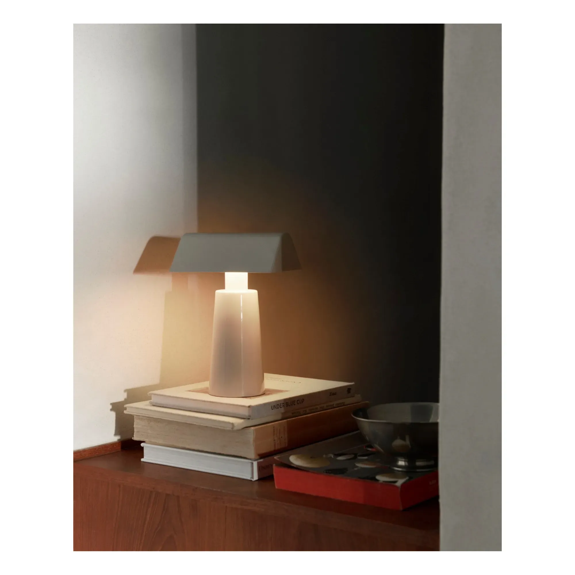 Caret MF1 Portable Lamp - Dark Grey, Lacquered Steel alternate view