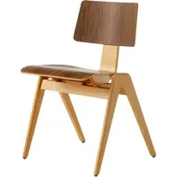 Daystak Robin Day Stackable Side Chair - Walnut, Beech alternate view