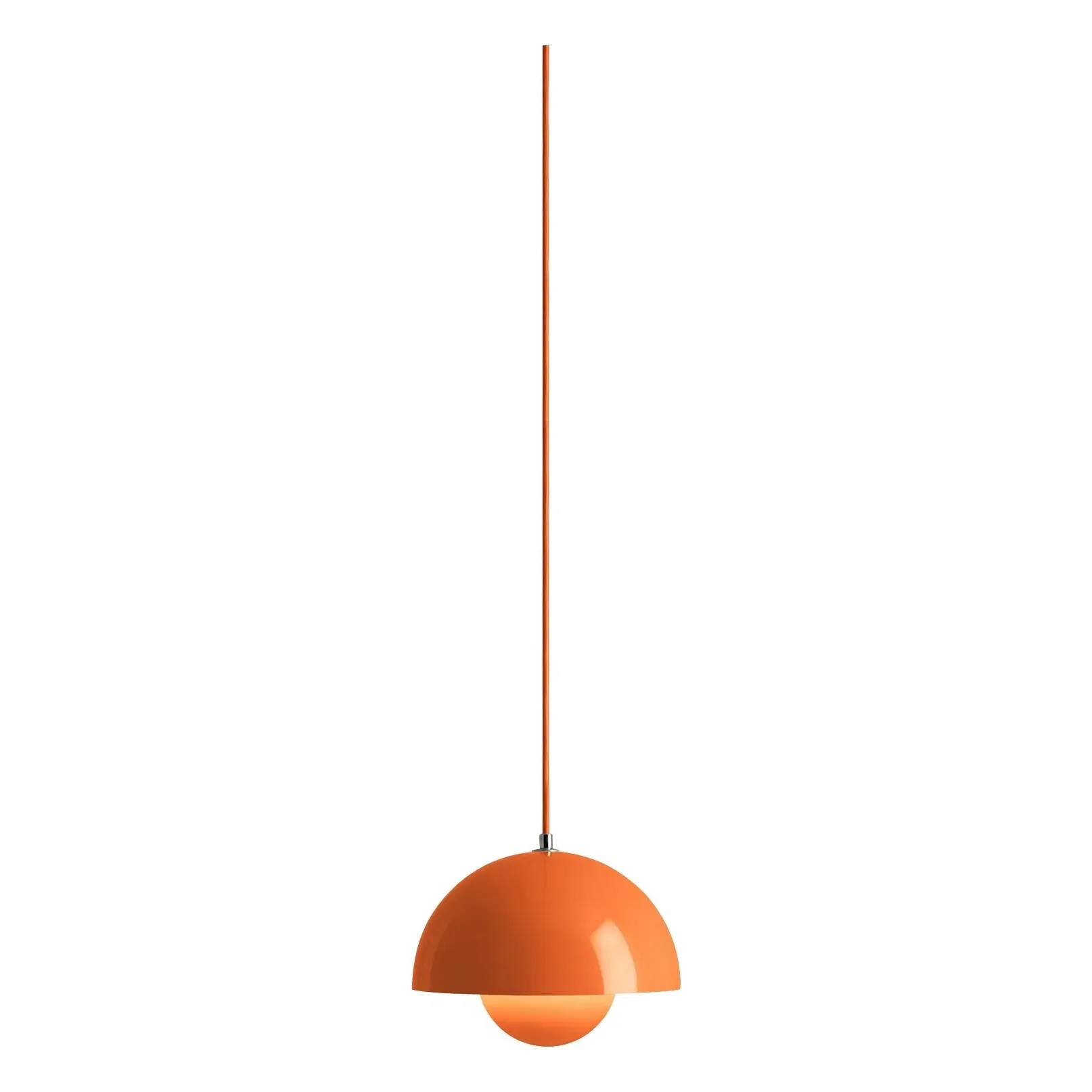 Flowerpot VP1 Verner Panton Pendant Lamp - Orange, Steel product