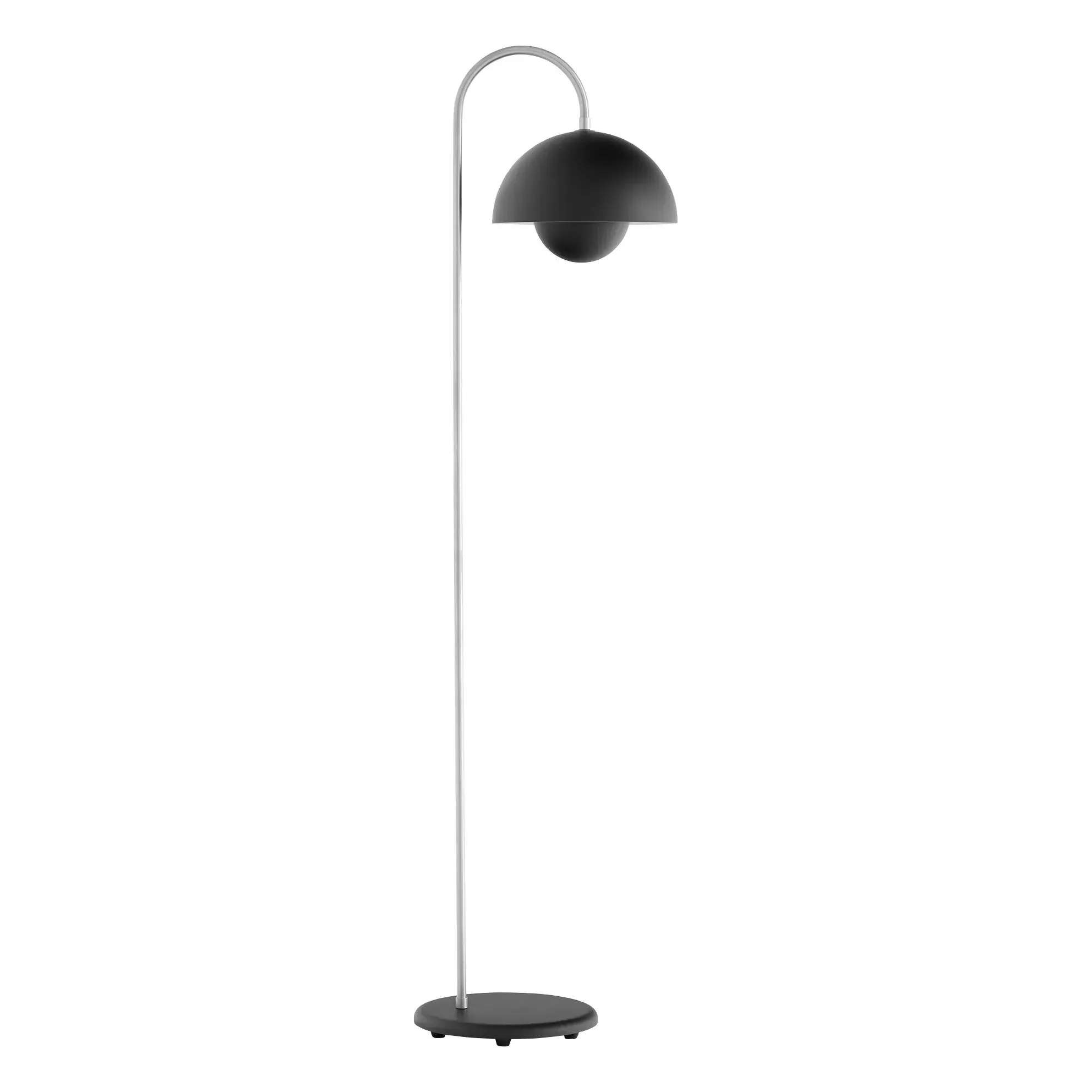 Flowerpot VP12 Verner Panton Floor Lamp - Matt Black, Steel product