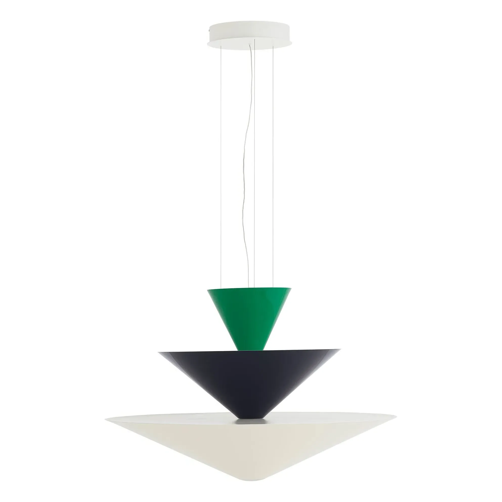 Gio LN15 Suspension Lamp - Green, Aluminium product