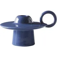 Momento Jaime Hayon Candlestick - Azure Blue, Ceramic alternate view