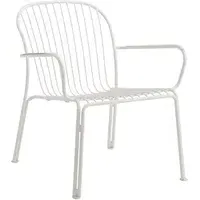 Thorvald SC101 Lounge Chair with Armrests - Ivory, Steel alternate view