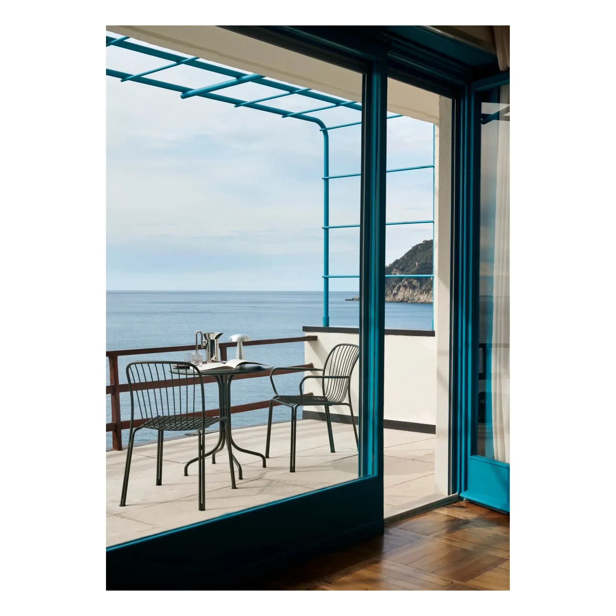 Thorvald SC95 Armchair - Dark Green, Steel alternate view