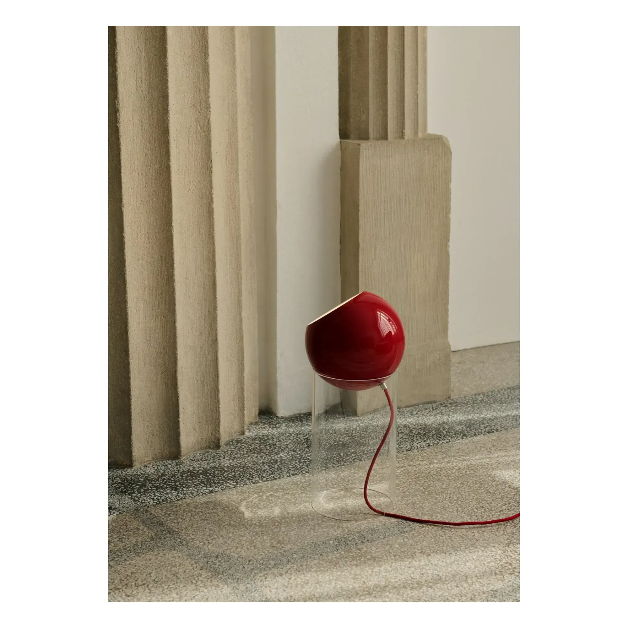 Topan VP14 Table Lamp - Vermillion, Aluminium alternate view