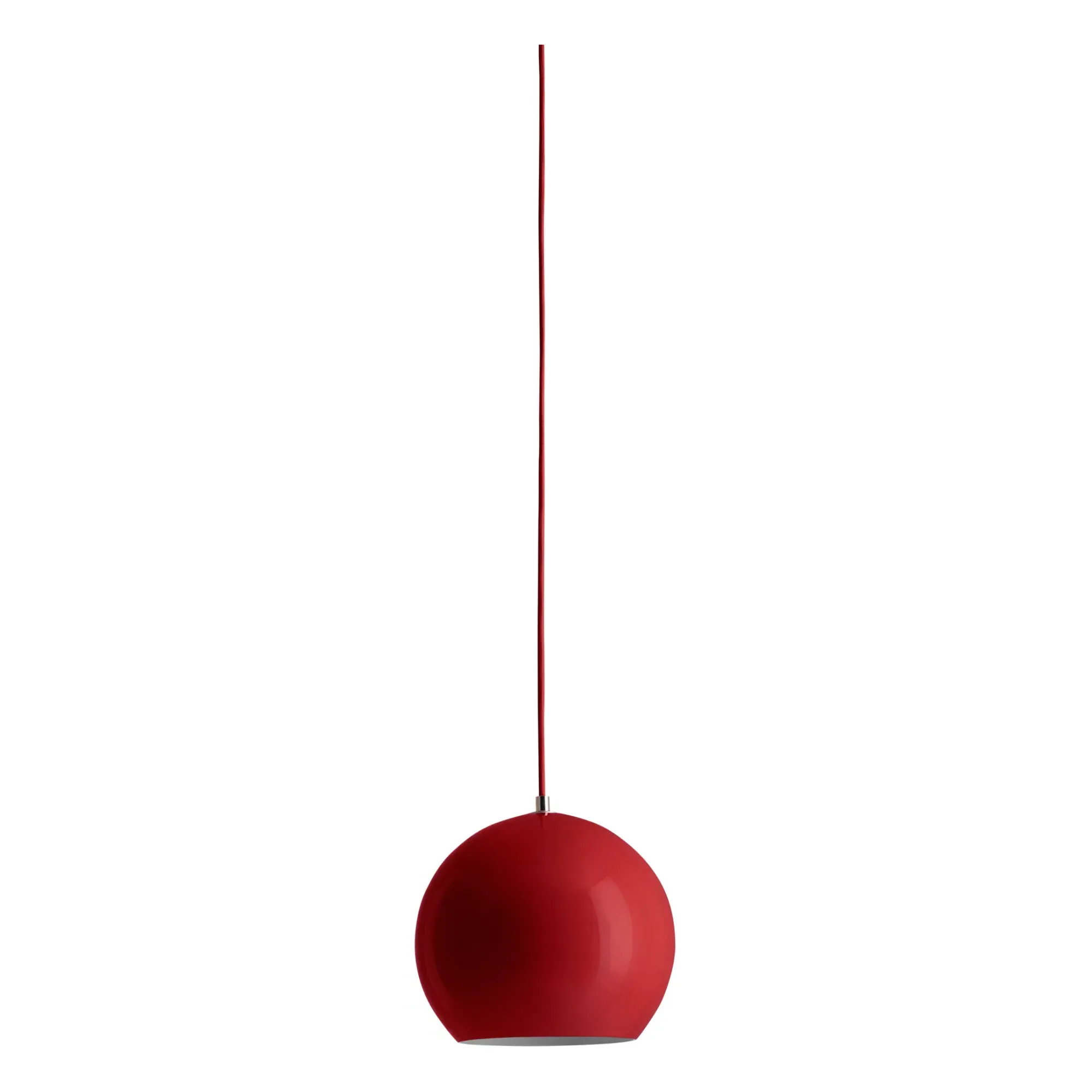 Topan VP6 Pendant Light - Vermillion, Aluminium product