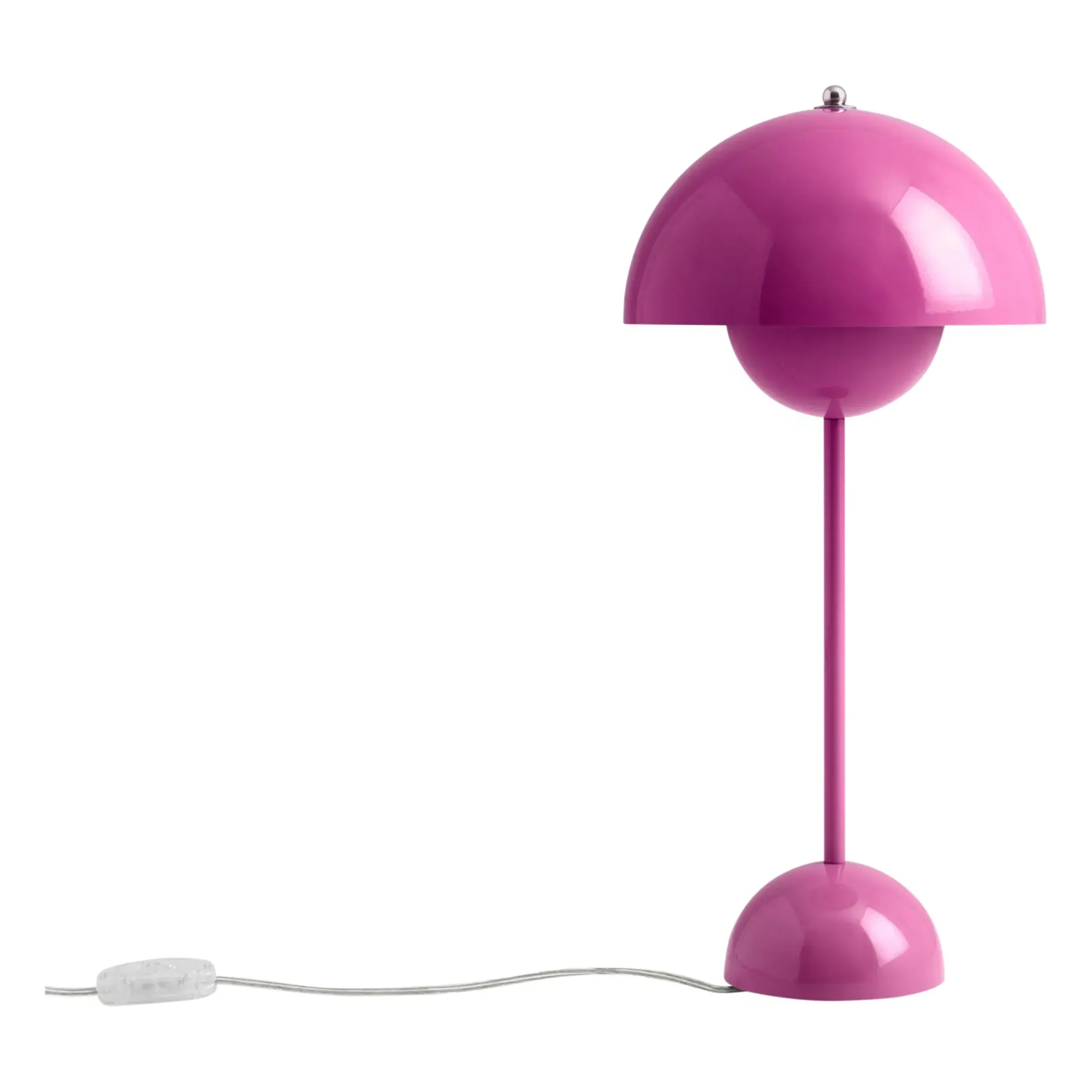 VP3 Flowerpot Table Lamp - Pink, Metal product