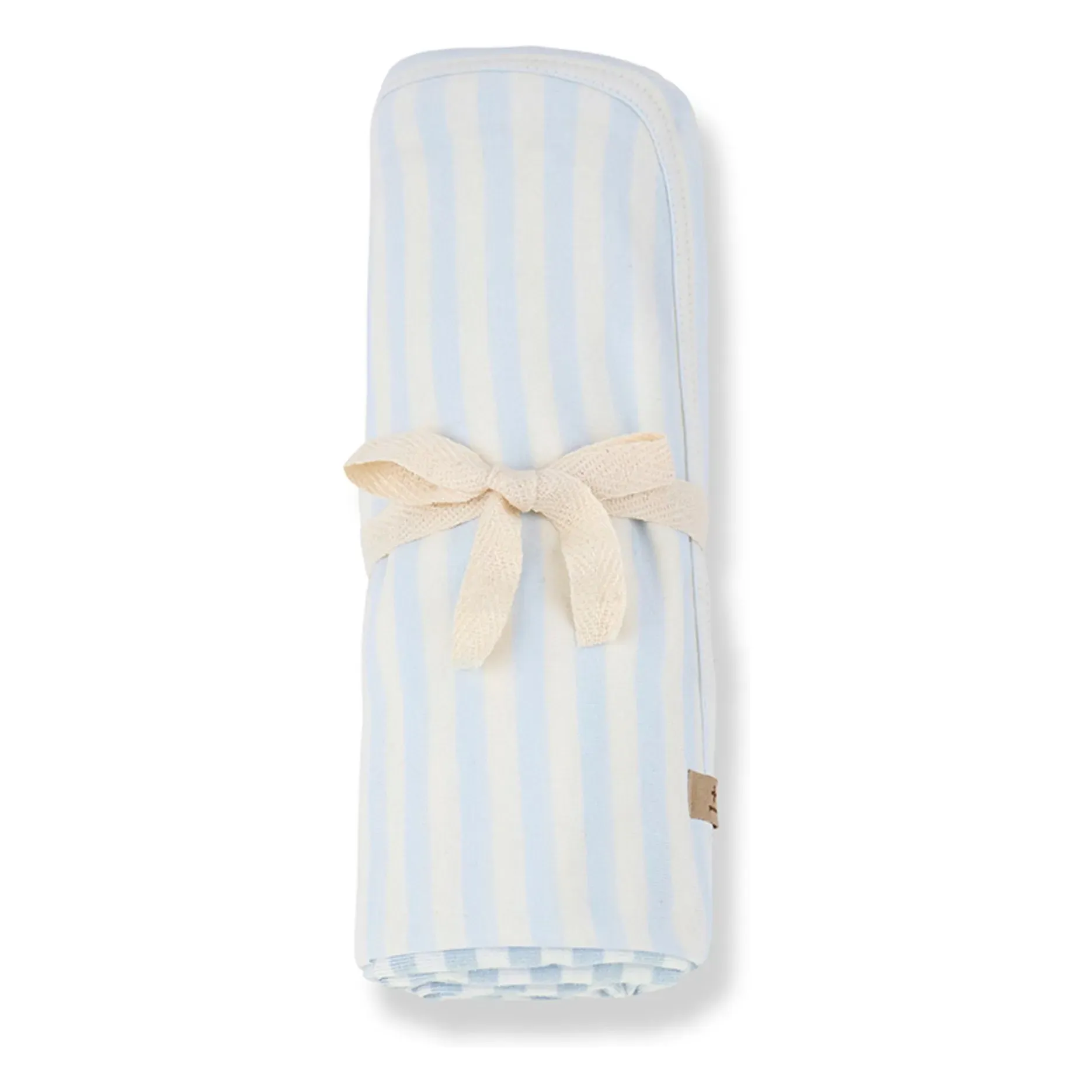 Betta Striped Blanket - Pale Blue, Cotton Modal product