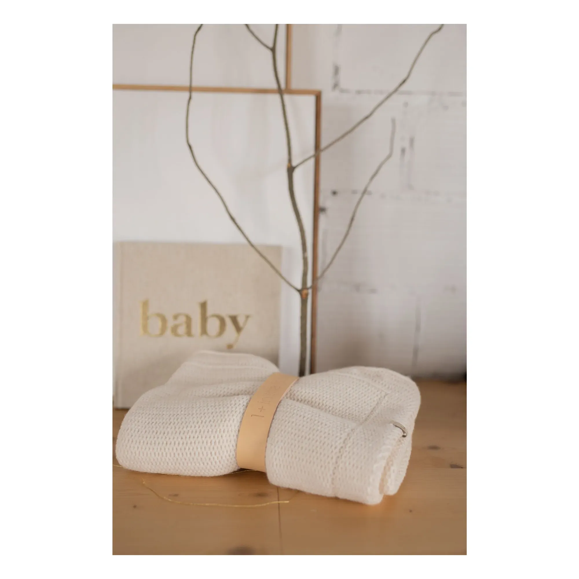 Marinet Blanket - Ecru, Merino Wool alternate view