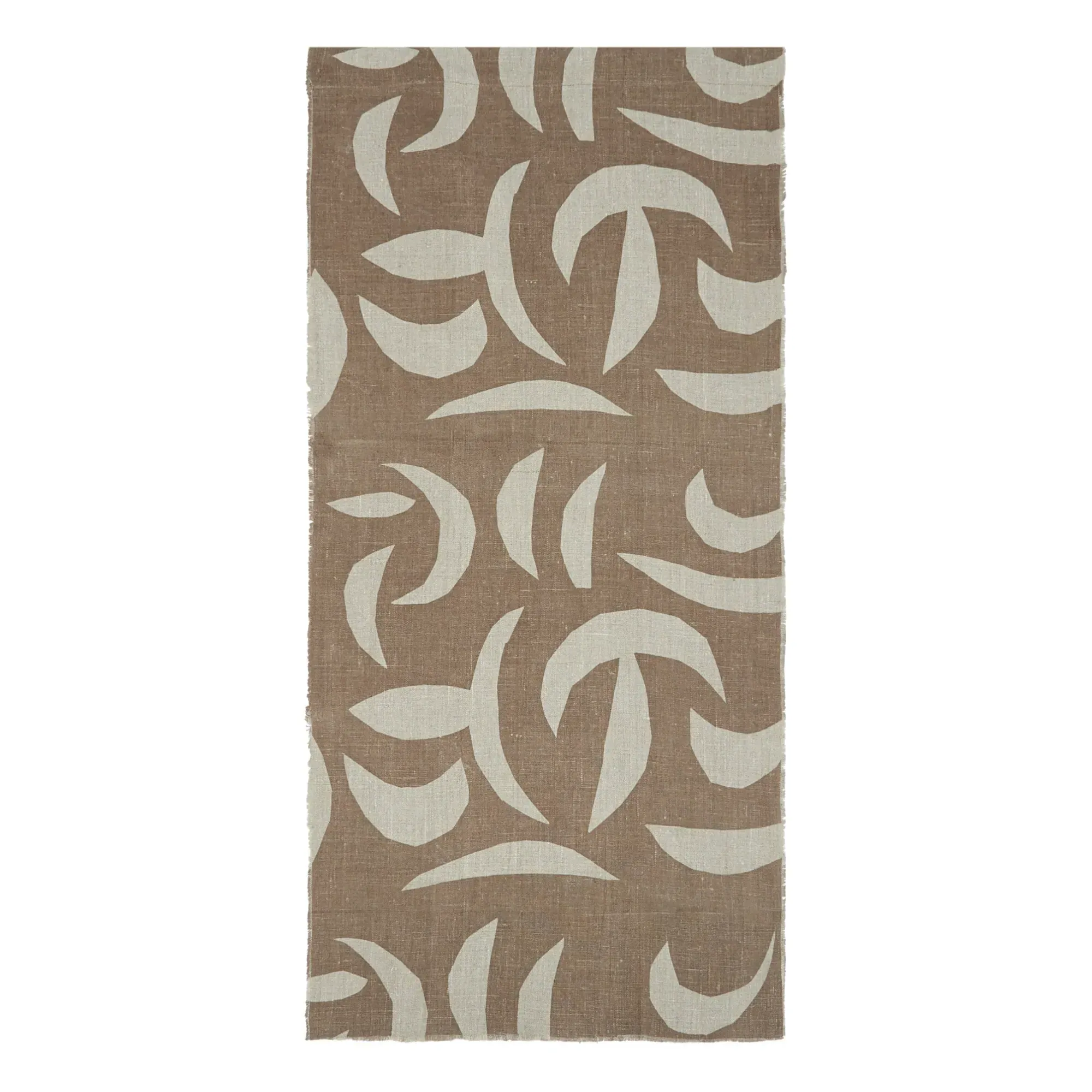 Carob Linen Wall Hanging - Chocolate, Linen product
