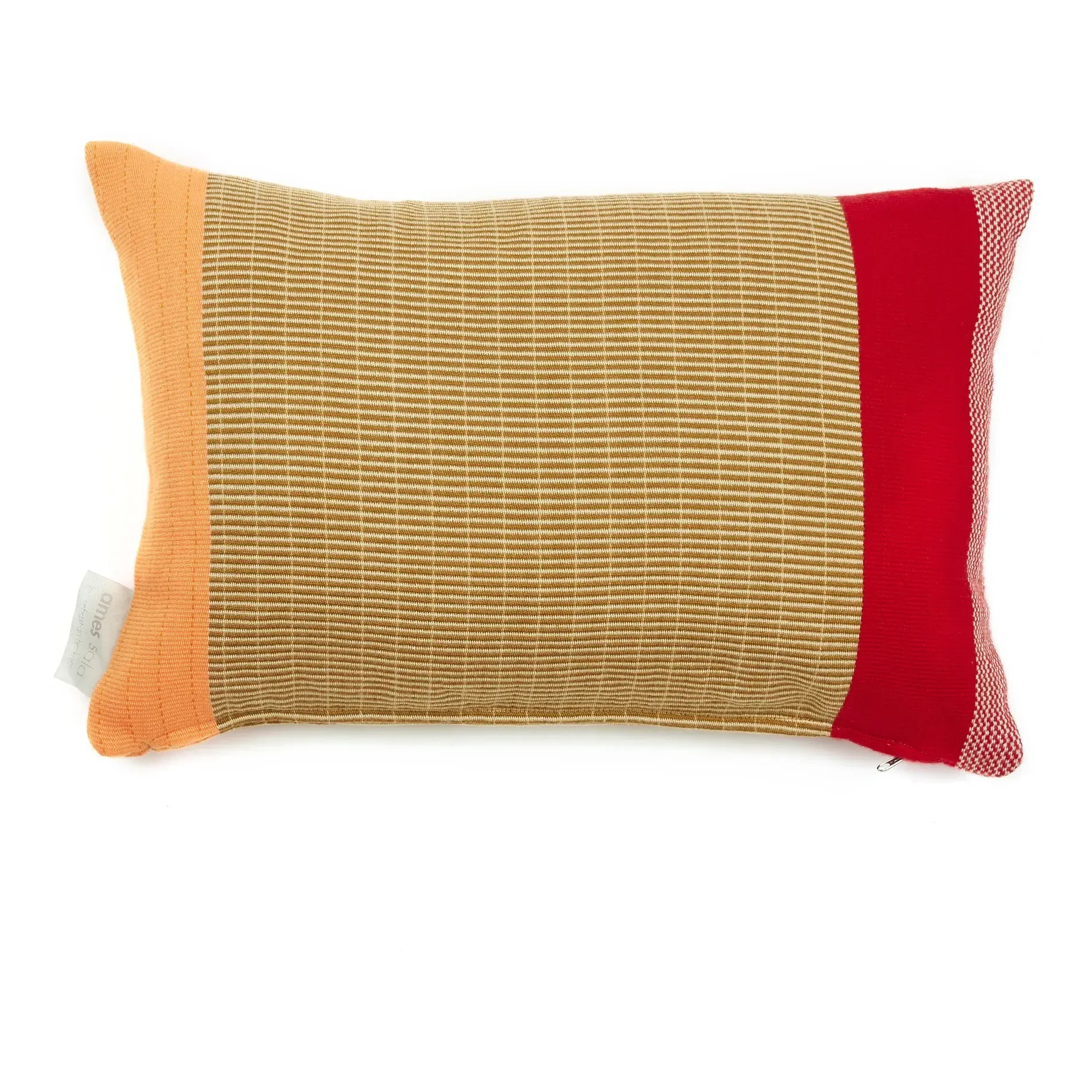 Maraca Hand-Woven Cushion - Multicoloured, Cotton product