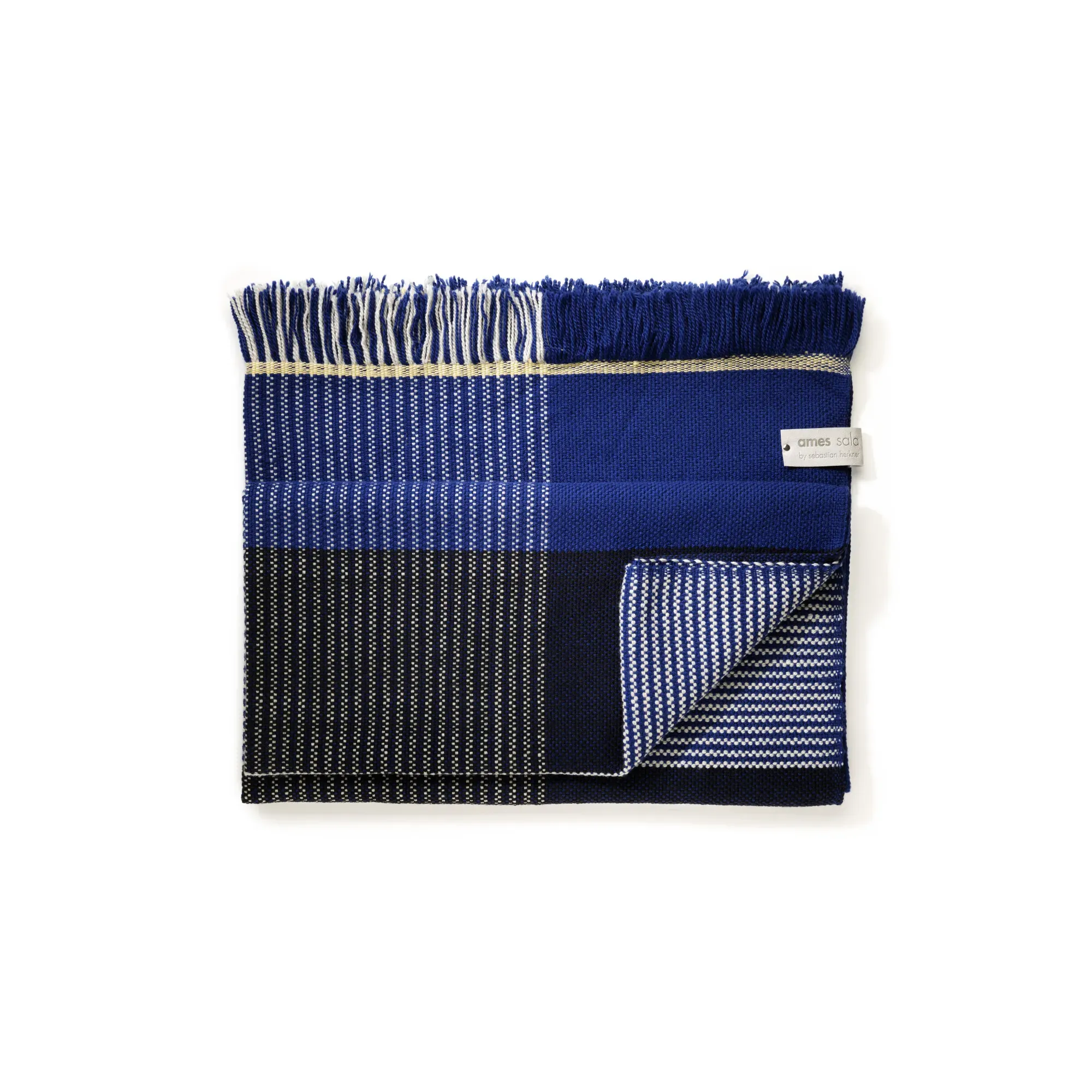 Ruana Wool Blanket - Blue product