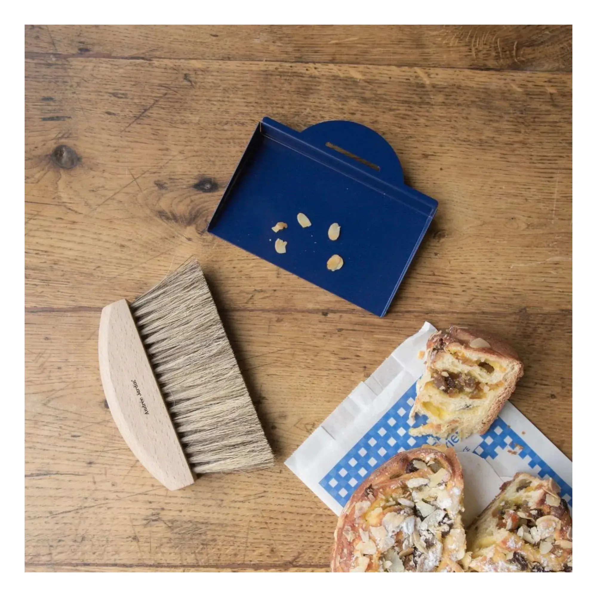 Andrée Jardin Table Crumb Tray - Midnight Blue, Beechwood alternate view
