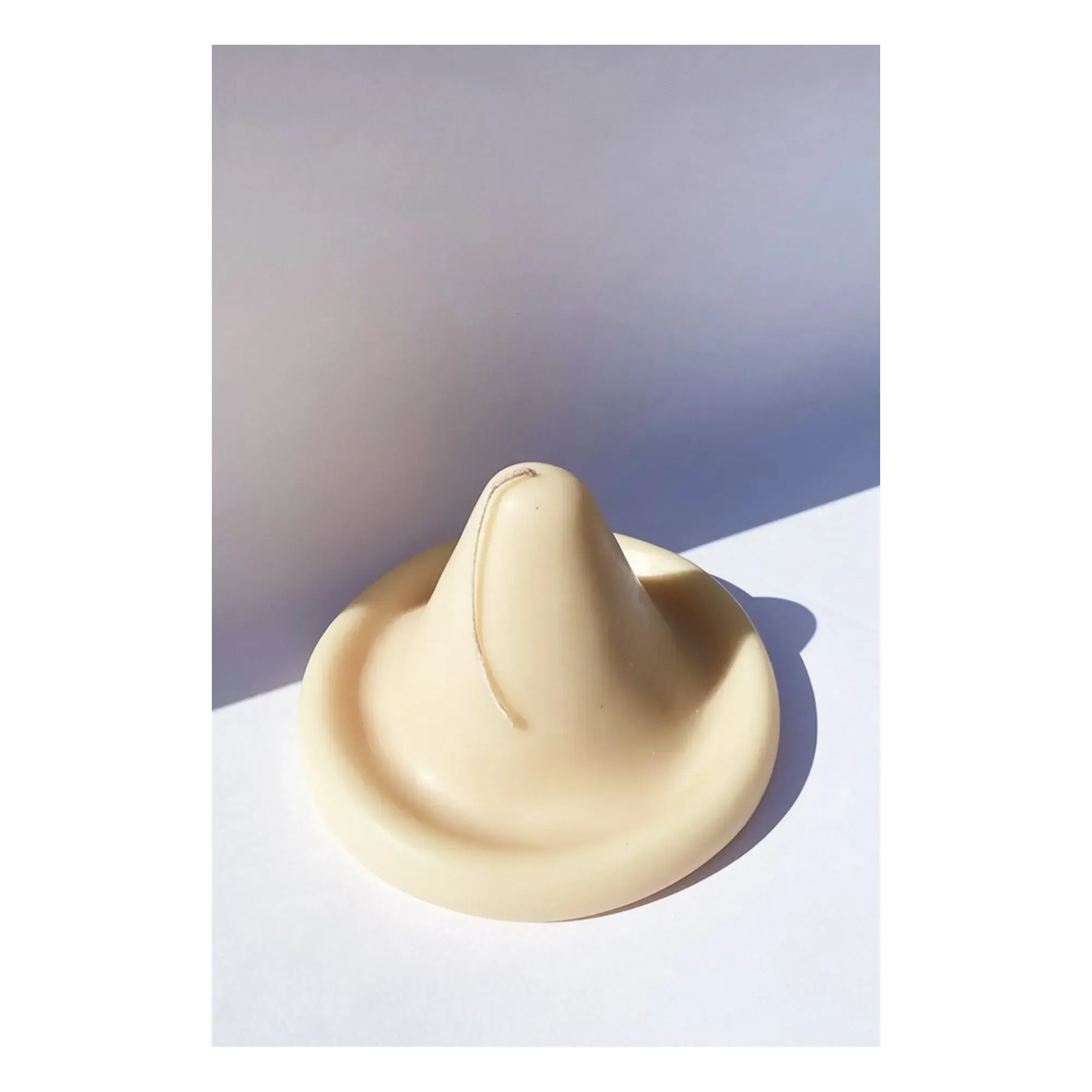 Onne Pillar Candle - Cream, Wax product